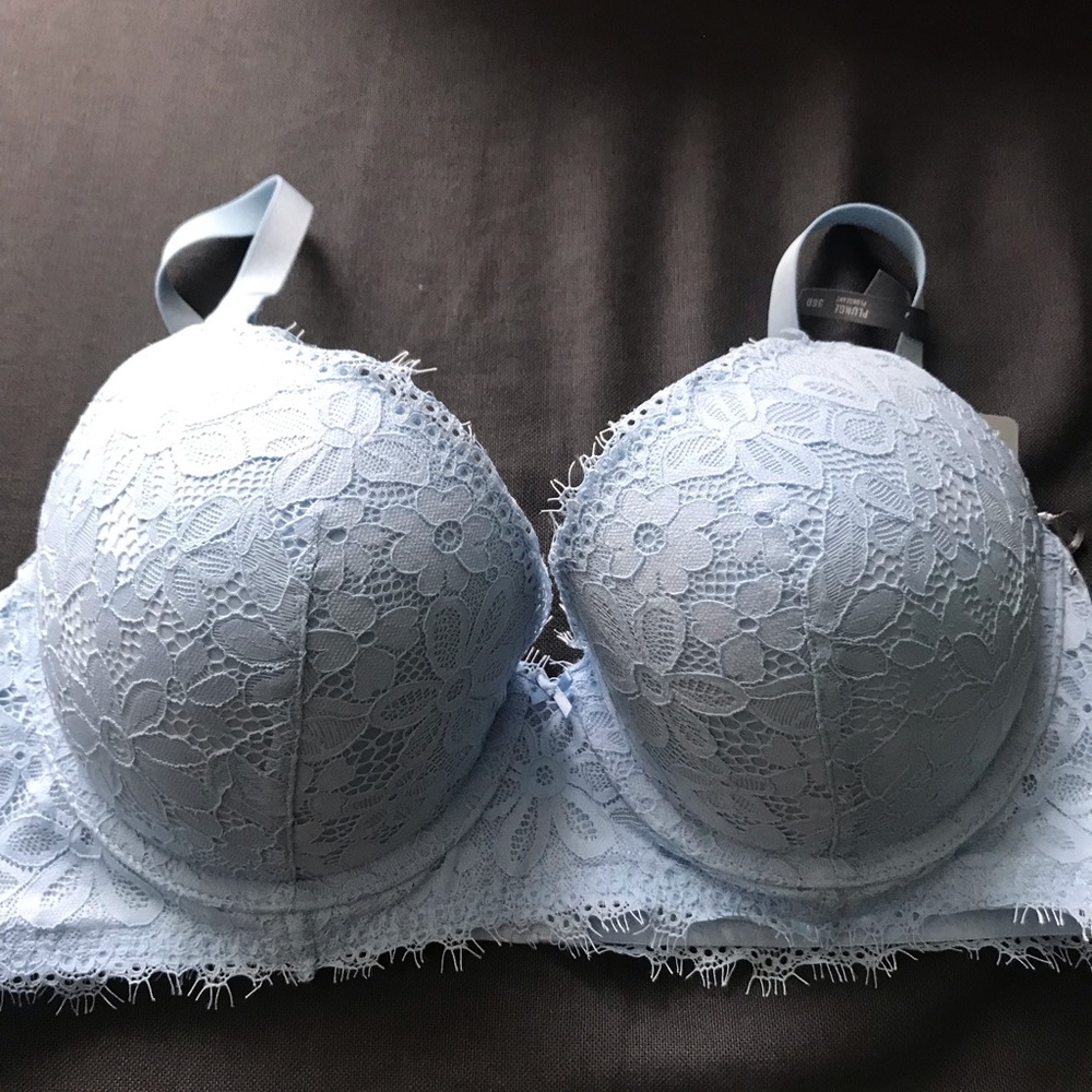 Aerie Real Power Plunge Push Up Bra